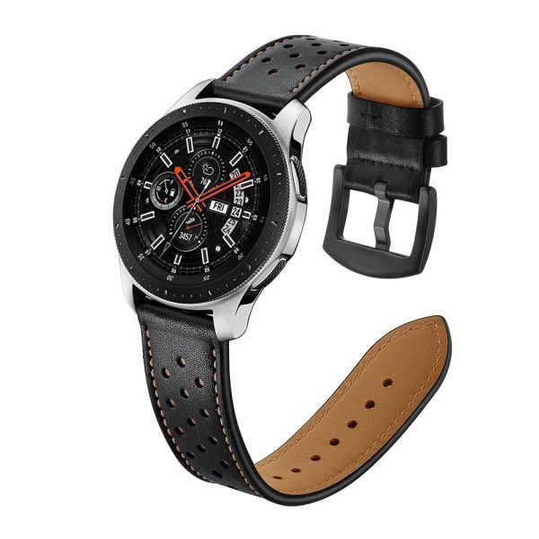 Tech-Protect Läder Samsung Galaxy Watch 46Mm Svart - Image 3