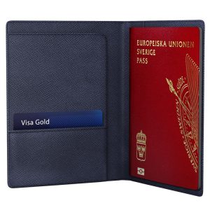 Ideal Of Sweden Passport Cover Navy